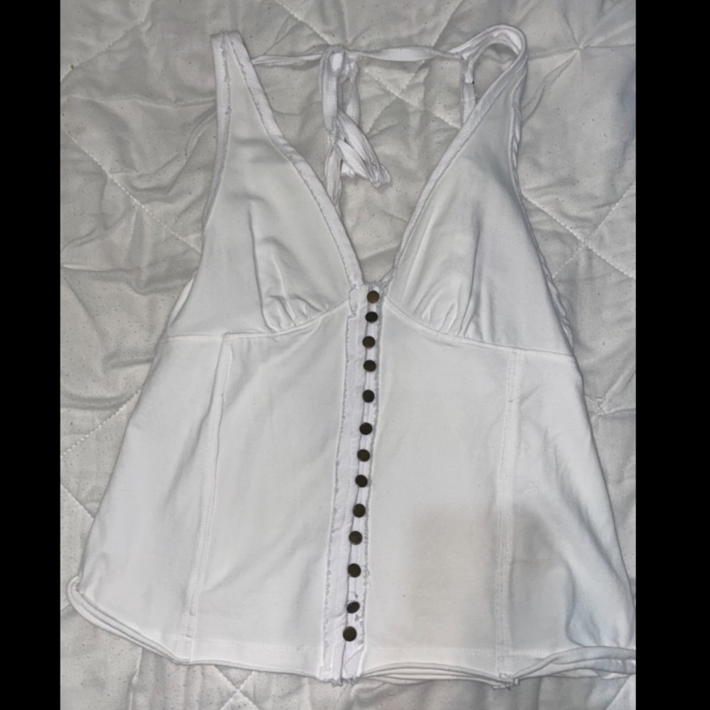We The Free (Free People) white tank top